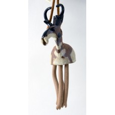 Ceramic Hanging Pronghorn Figurine